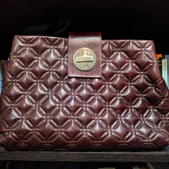 kate spade Handbags - Dark Burgundy Kate Spade Quilted Purse